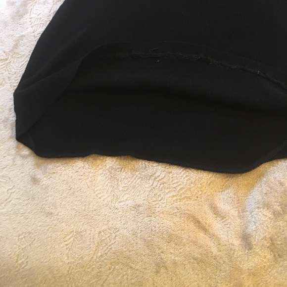 🍉Della Spiga black broomstick gathered elastic waist skirt, lightweight, midi - Picture 7 of 7